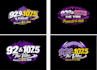make modern unique radio station logo design