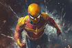 superhero comic page superhero character for comics