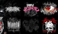 design custom death metal typography