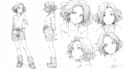 sketch characters into anime style