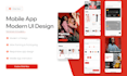 design mobile app UX UI in figma
