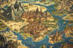do fantasy city map