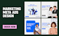 design meta ads creative for facebook and instagram