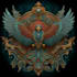 design hand paint fantasy logo
