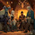 desing your dnd group party illustration