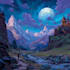 do fantasy concept landscape illustration