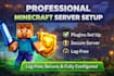 set up a minecraft server with plugins