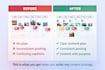 be your social media content planning and captions