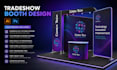 design backdrop,tradeshow booth,retractable banner