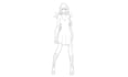 do a digital fashion illustration