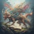illustrate professional fantasy book cover art
