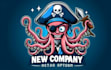 do modern professional custom octopus logo design