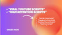 write engaging youtube script for viral video