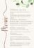 do food and beverage menu