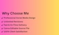 design professional facebook posts and canva templates