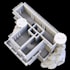 make 3d necropolis castle tower,3d fortress medieval terrain,zbrush,3d printing