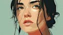 draw your amazing realistic vector portrait