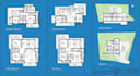 provide full custom architectural blueprint house plans