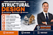 create permit ready structural design for home additions, beams and wall removal