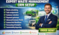 setup waste management CRM ataps rapitek wastehero purgo sitepad basestation CRM
