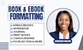 do book formatting, canva ebook design, self help journal interior print layout