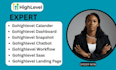 setup ghl calander, ghl dashboard, ghl snapshot, ghl chatbot