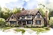 paint watercolor house portrait