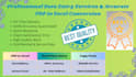 do accurate PDF to excel conversion and excel data entry