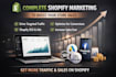 do complete shopify marketing to boost shopify store sales, shopify promotion