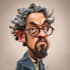 create a funny caricature with my style
