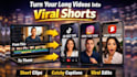 repurpose content and edit your long video content into short form content