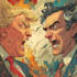 create political and editorial cartoons