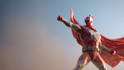 make a superhero character