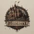 draw a medieval, fantasy, rpg gaming logo