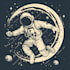 draw you a cool astronaut design