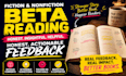 do fiction and nonfiction beta reading and give honest, actionable feedback