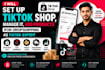 setup tik tok shop, do product research and optimization
