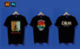 create unique tshirt design for print on demand
