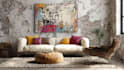 create trendy, unique canvas wall art design