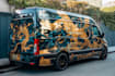 creative custom car wrap, van wrap, truck wrap, trailer wrap