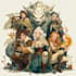 do dnd character art, art fantasy, illustration for concept