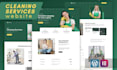 design a wordpress website for cleaning services