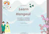 teach you to read and write hangeul and korean language