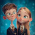 draw cute cartoon character