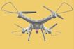 design 3d printable drone frame and custom quadcopter uav