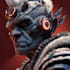 a sci fi character illustration or sci fi character