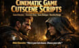 write cinematic video game cutscenes and storydriven scripts