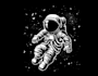 design astronaut flat illustration style for website
