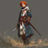 draw dnd character designs, concept art,