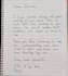 handwrite neatly any notes, letter, document or assignment